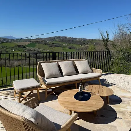 Luxury In Le Marche With Heated Private Pool, Panoramic Sibillini Views And Airco * Gualdo di Macerata