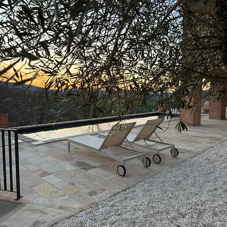 Βίλα Luxury In Le Marche With Heated Private Pool, Panoramic Sibillini Views And Airco *